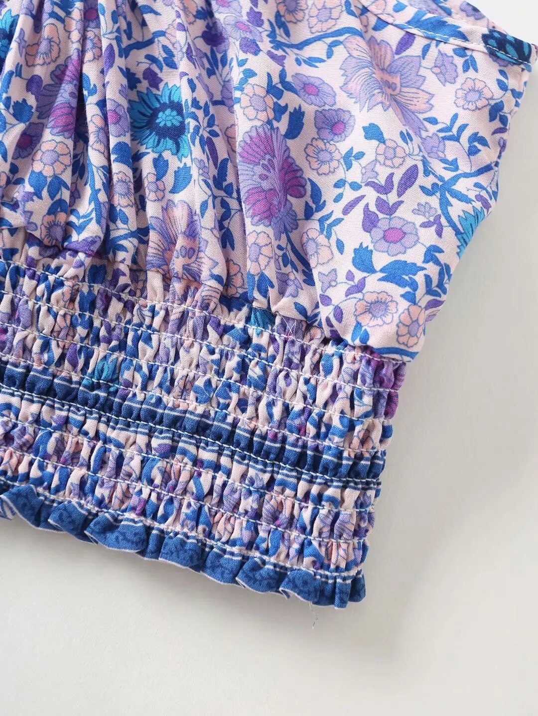 Bohemian Vintage Pattern Top and Pants
