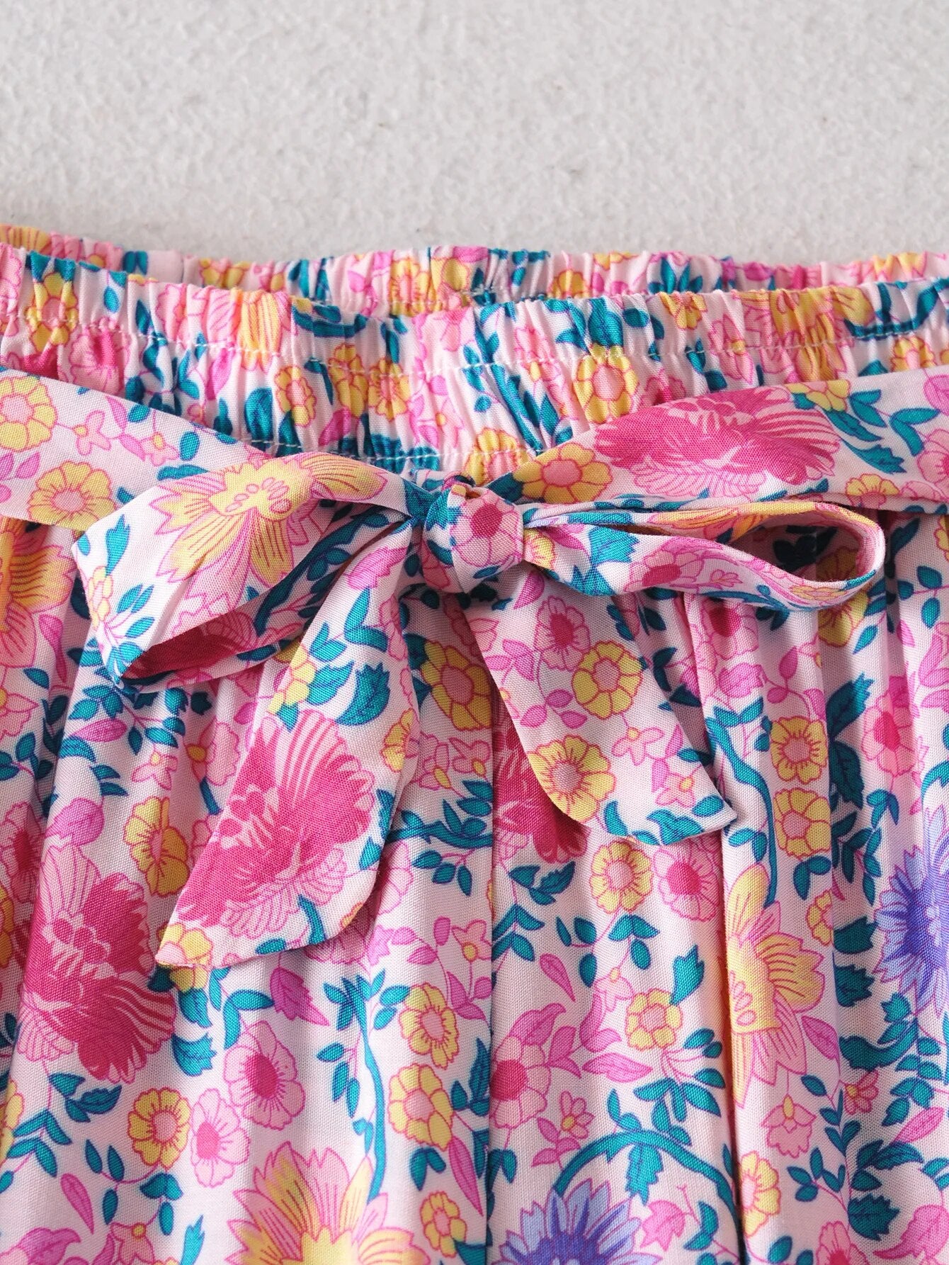 Bohemian Vintage Pattern Top and Pants