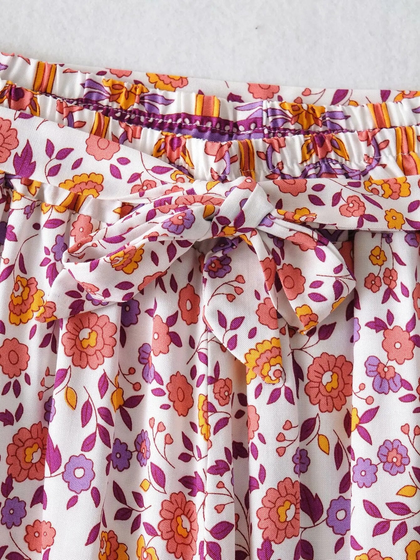 Bohemian Vintage Pattern Top and Pants