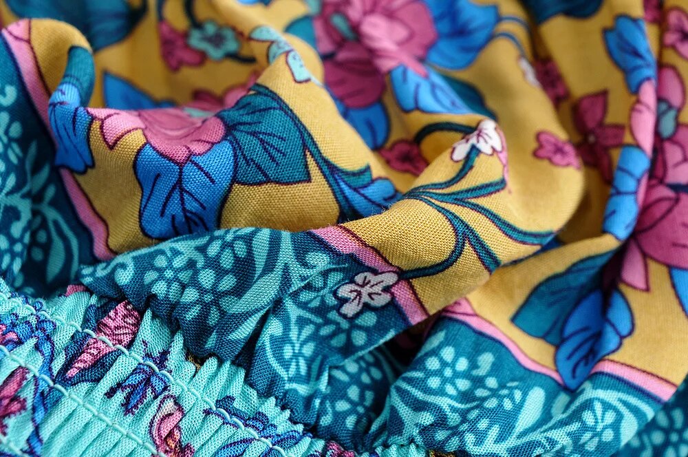 Bohemian Vintage Pattern Top and Pants