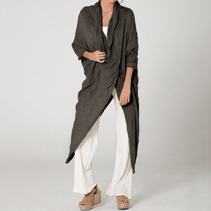 Boho Long Loose Shirt - Top Boho