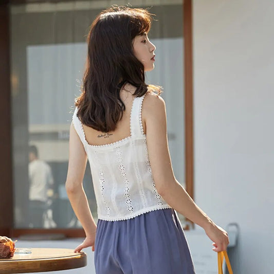 Elegant Boho Embroidery Top - Top Boho