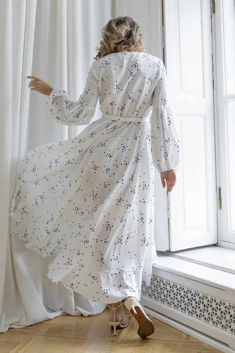 Boho Chic Slit Maxi Dress - Top Boho