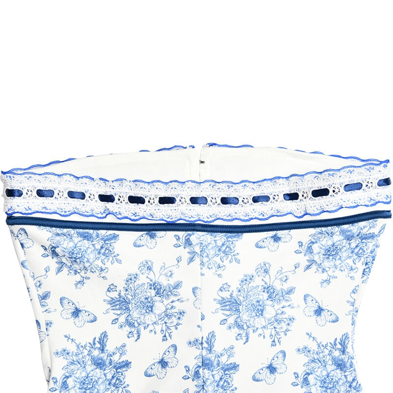 Boho Chic Floral Slim Dress - Top Boho