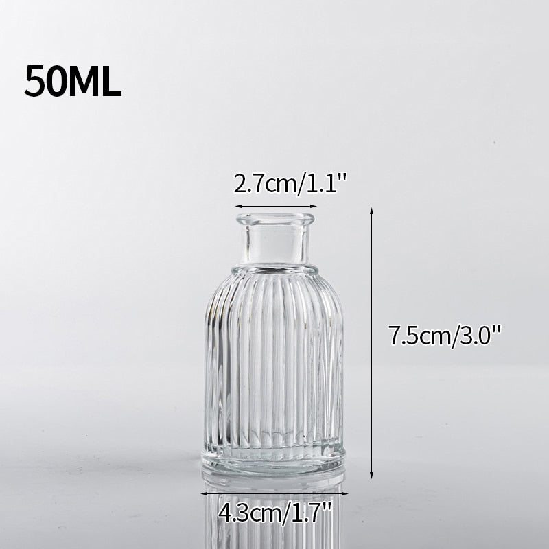 Transparent Glass Vases