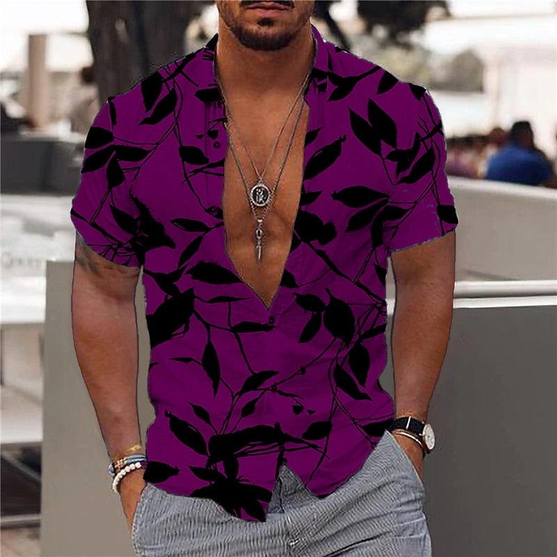 Boho Chic Tropical Shirts - Top Boho