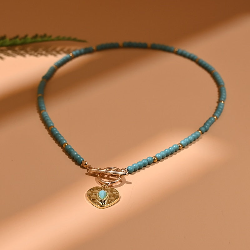 Evil Eyes Beaded Necklaces - Top Boho