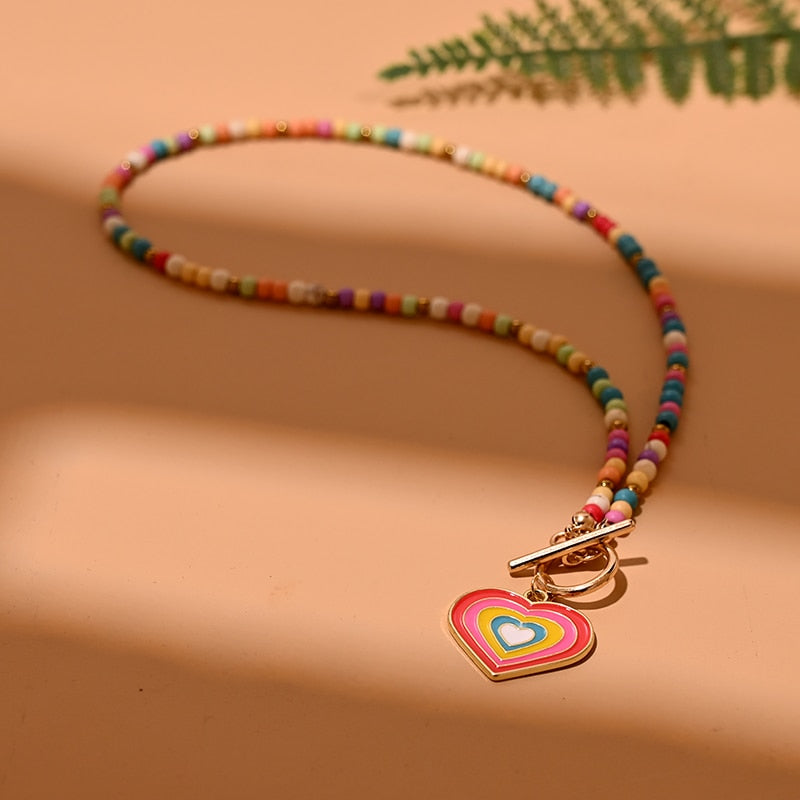 Evil Eyes Beaded Necklaces - Top Boho