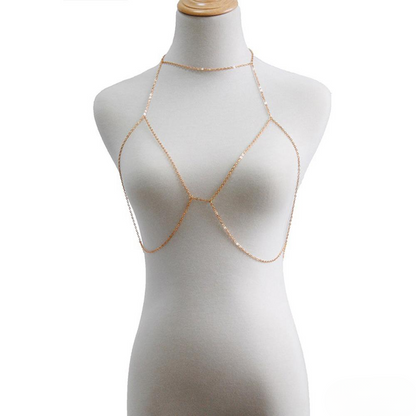 Boho Chic Harness Body Jewelry - Top Boho