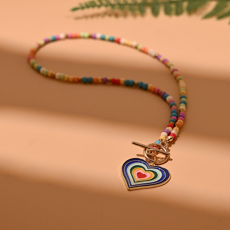 Evil Eyes Beaded Necklaces - Top Boho
