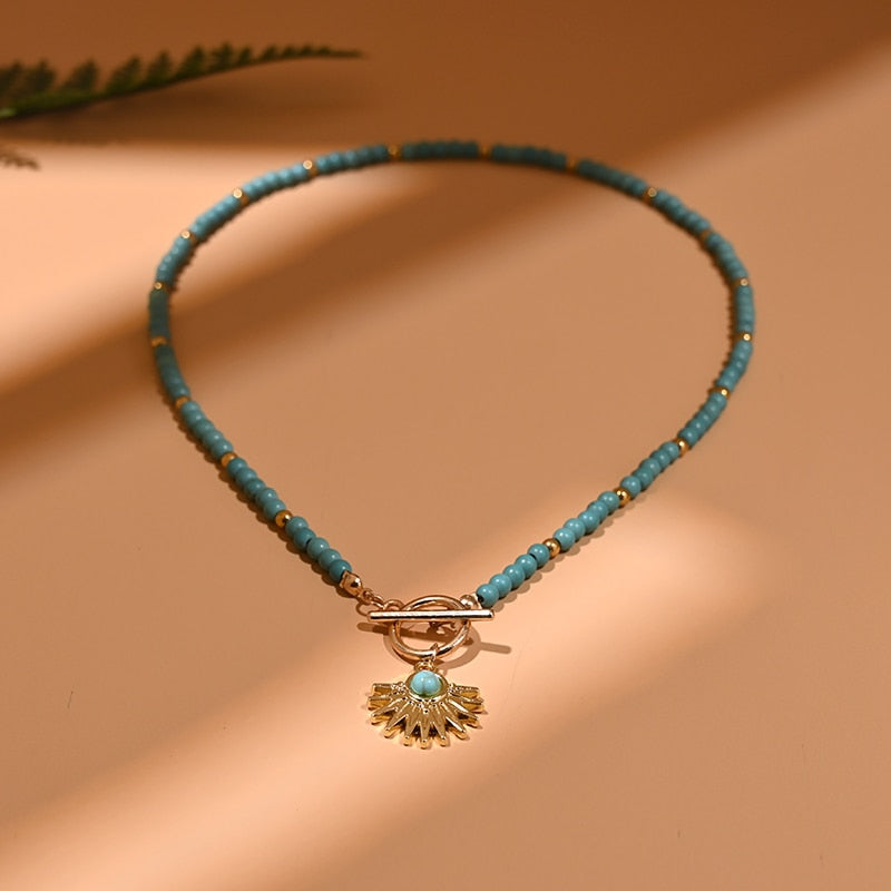 Evil Eyes Beaded Necklaces - Top Boho