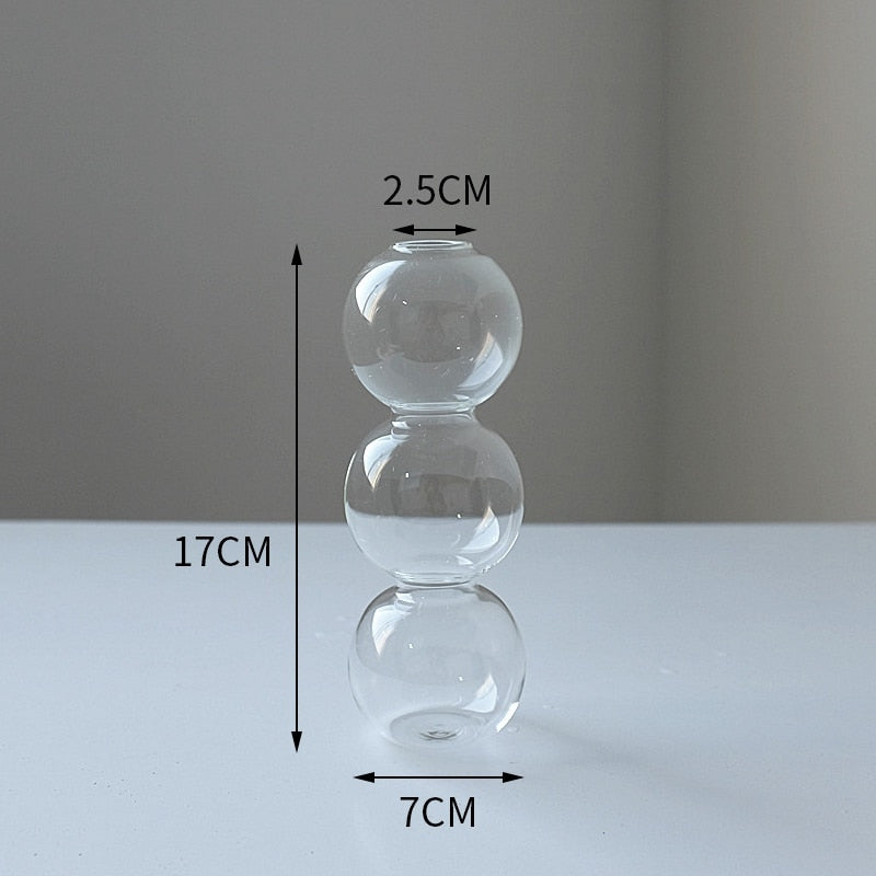 Transparent Glass Vases