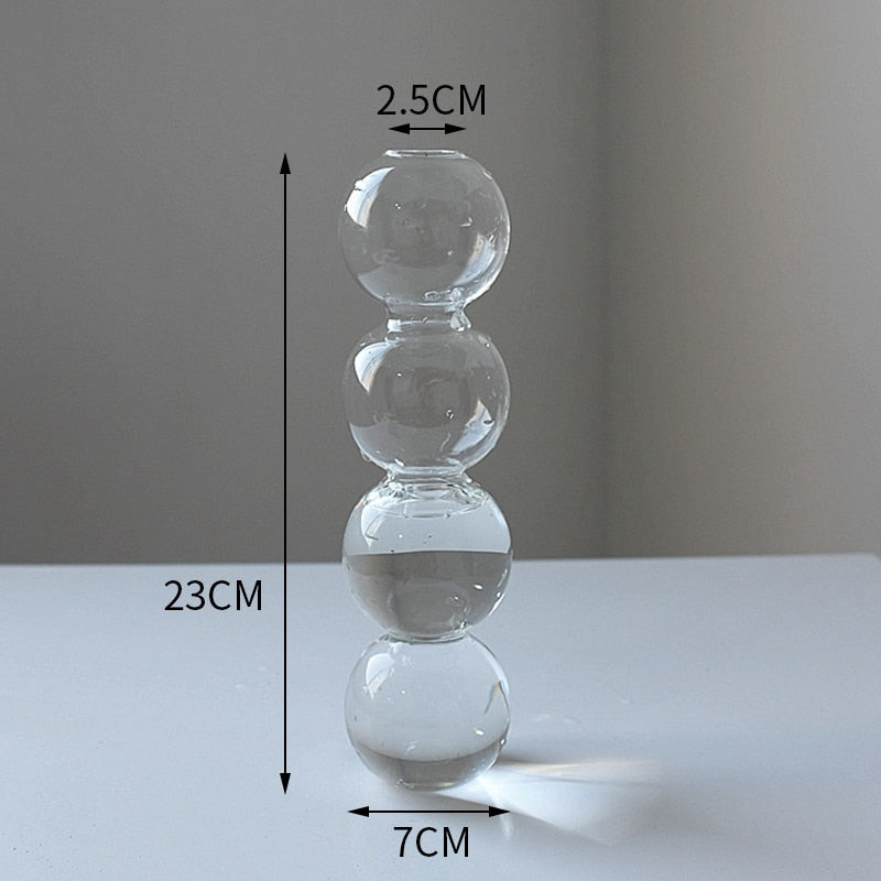 Transparent Glass Vases