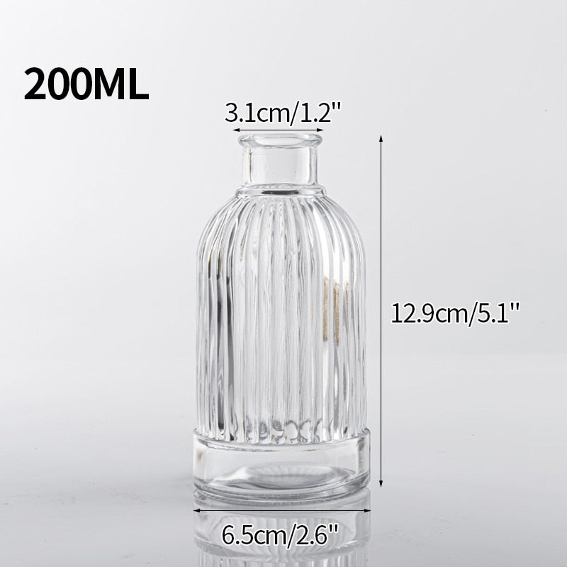 Transparent Glass Vases