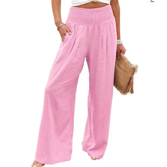 Boho Wide Leg Casual Pants - Top Boho