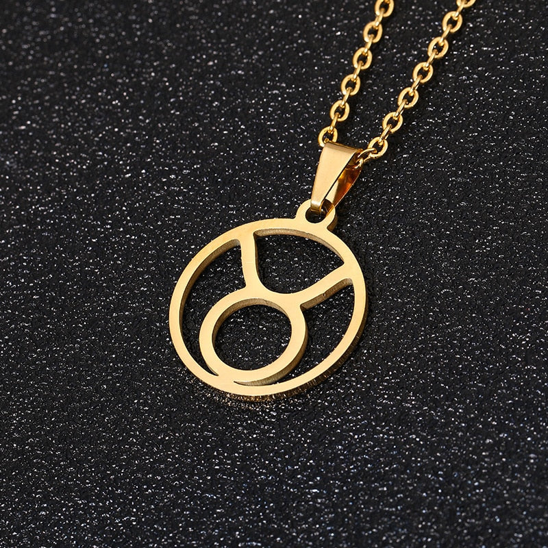 Stainless Steel Boho Star Sign Necklace