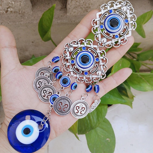 Turkish Evil Eyes Amulet Hanging Decoration - Top Boho