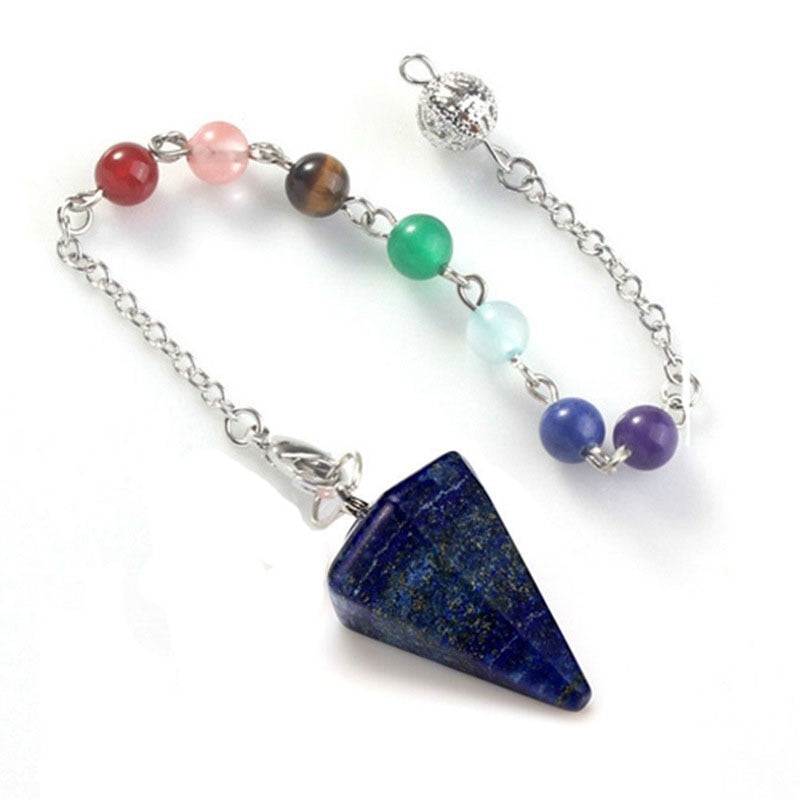 Natural Stones Pendulum Necklace