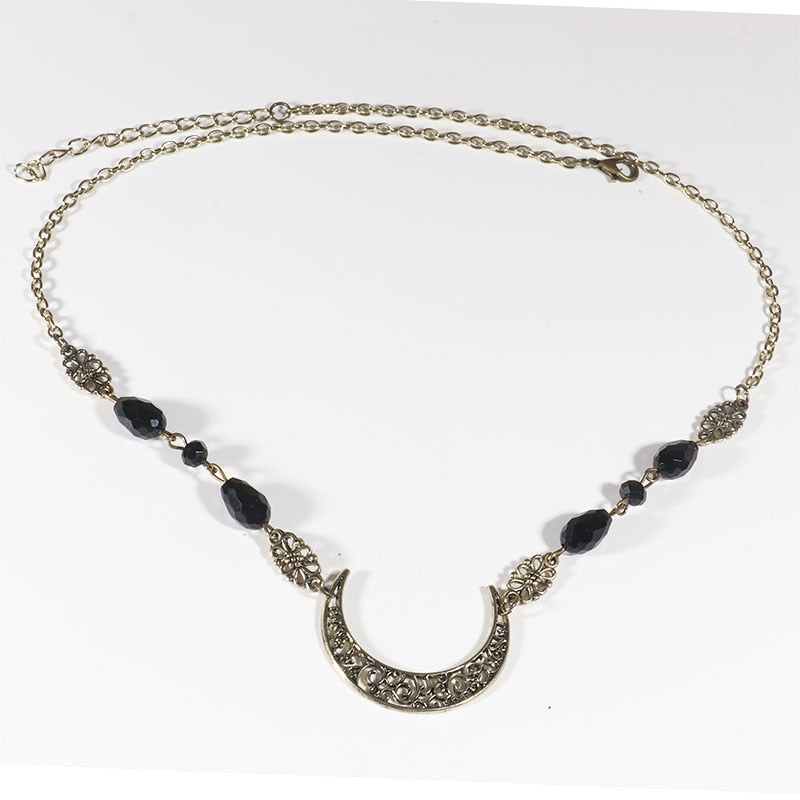Moon Pattern Head Chain - Top Boho