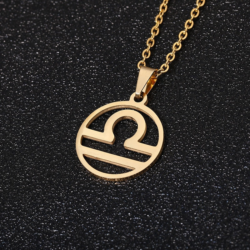 Stainless Steel Boho Star Sign Necklace