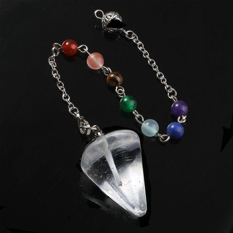 Natural Stones Pendulum Necklace