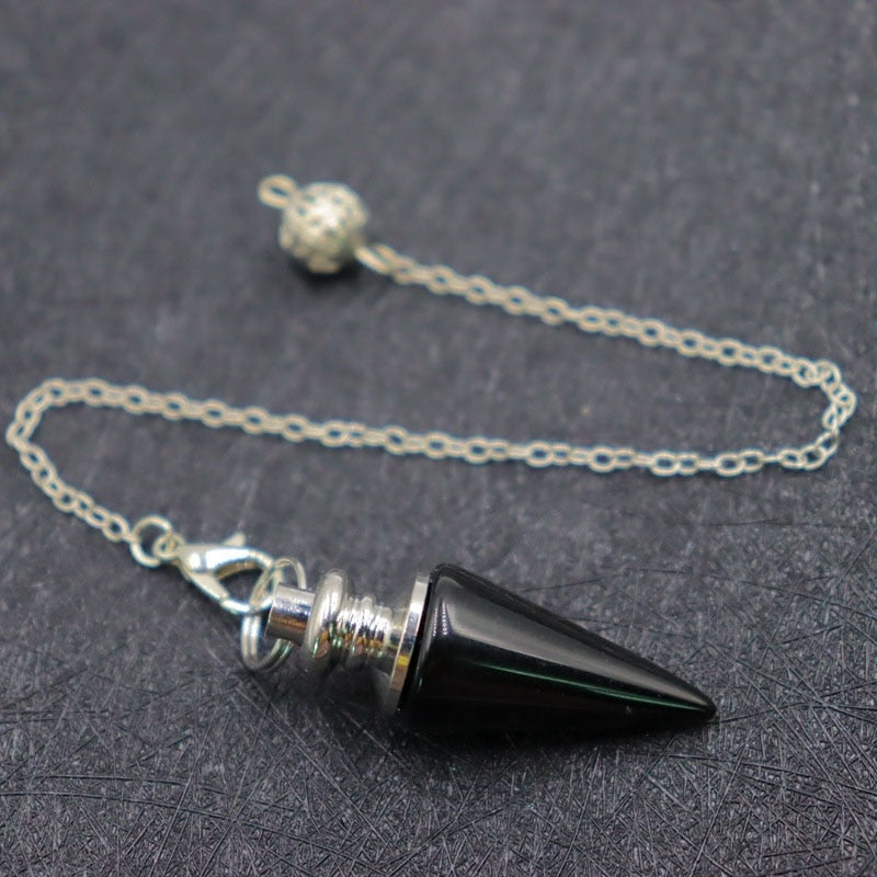 Natural Stones Pendulum Necklace