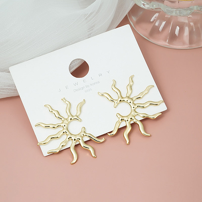 Bohemian Wild Sun Drop Earrings - Top Boho