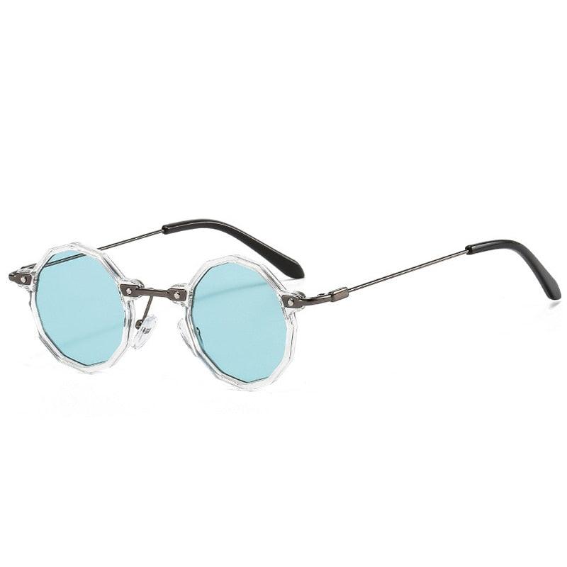 Retro Round Polygon Sunglasses - Top Boho