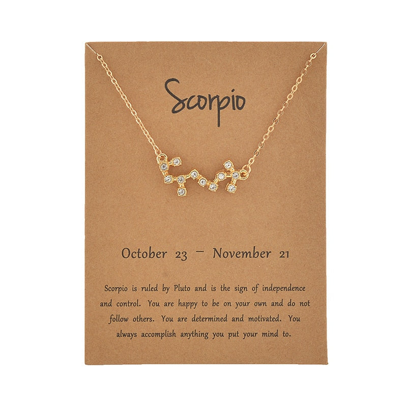 Boho Zodiac Sign Necklaces