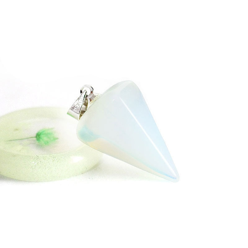 Natural Stones Pendulum Necklace
