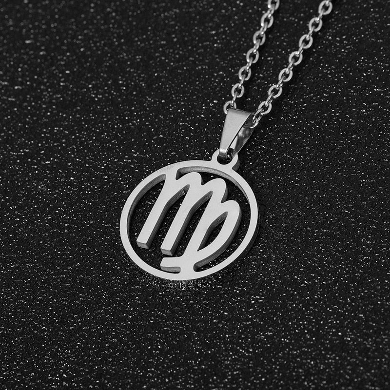 Stainless Steel Boho Star Sign Necklace