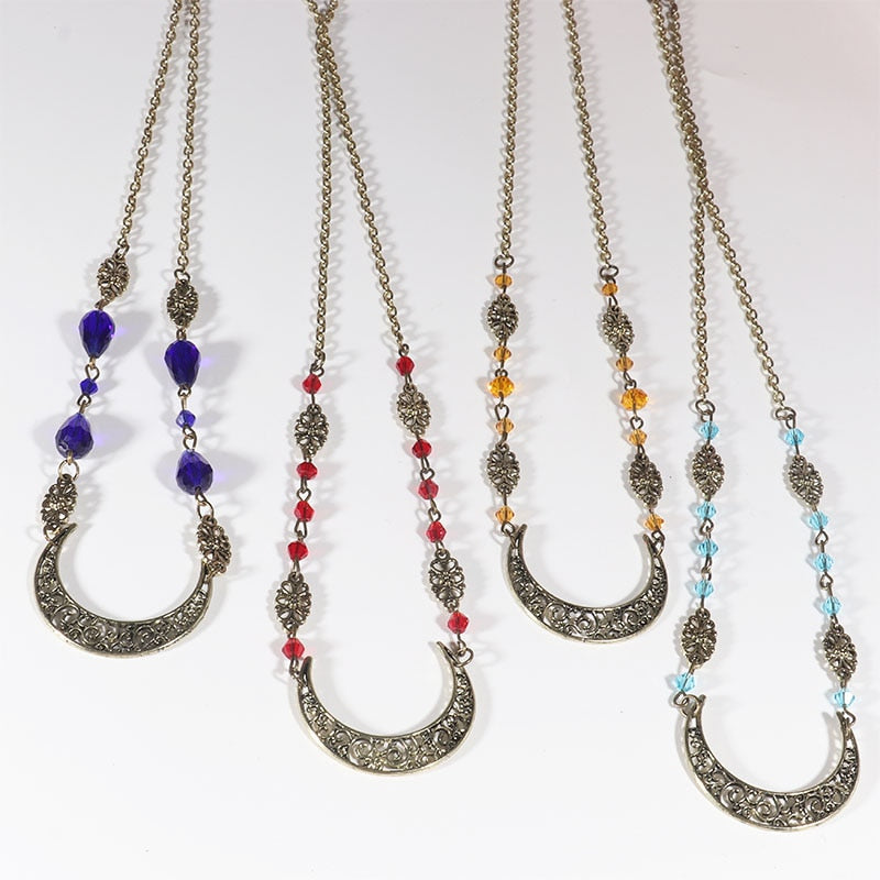 Moon Pattern Head Chain - Top Boho