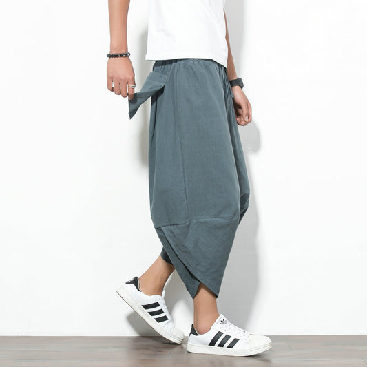 Baggy Cotton Harem Pants - Top Boho