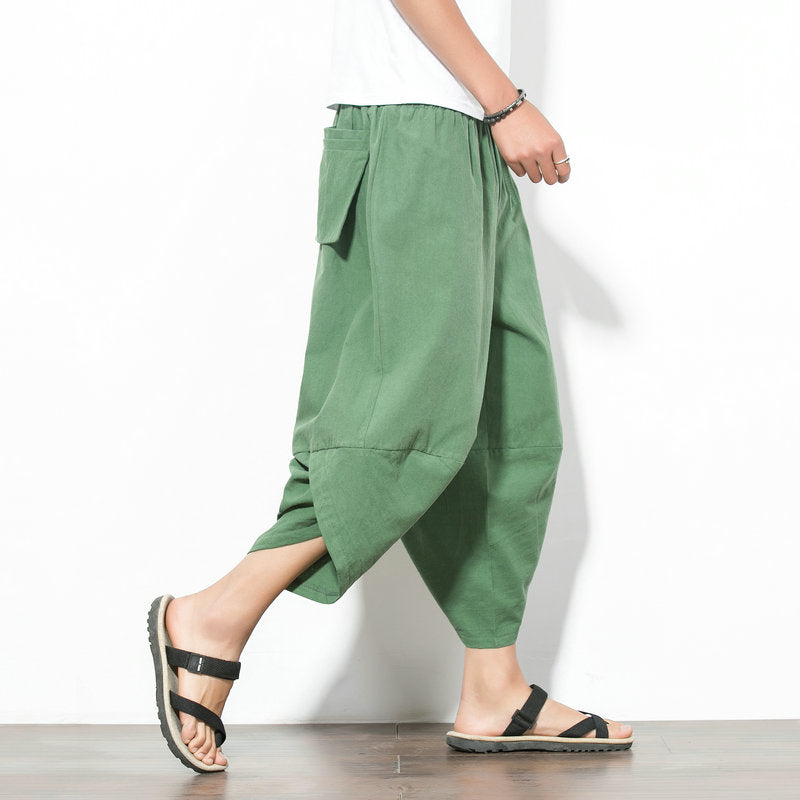 Baggy Cotton Harem Pants