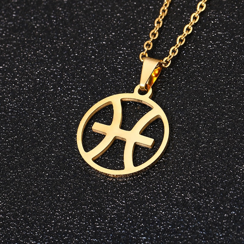 Stainless Steel Boho Star Sign Necklace