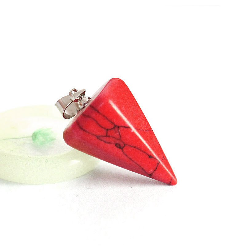 Natural Stones Pendulum Necklace