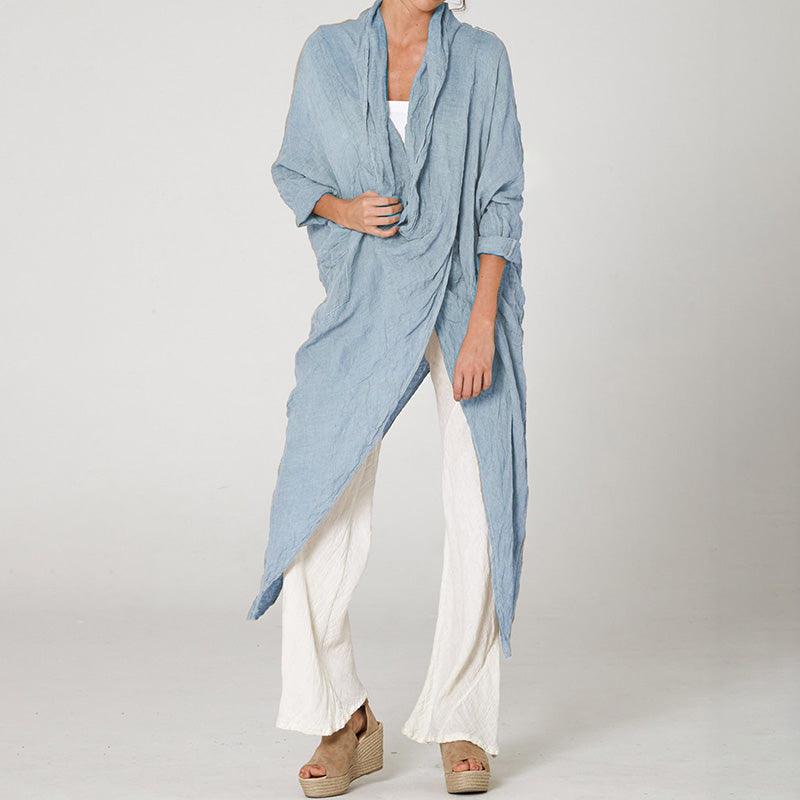 Boho Long Loose Shirt - Top Boho