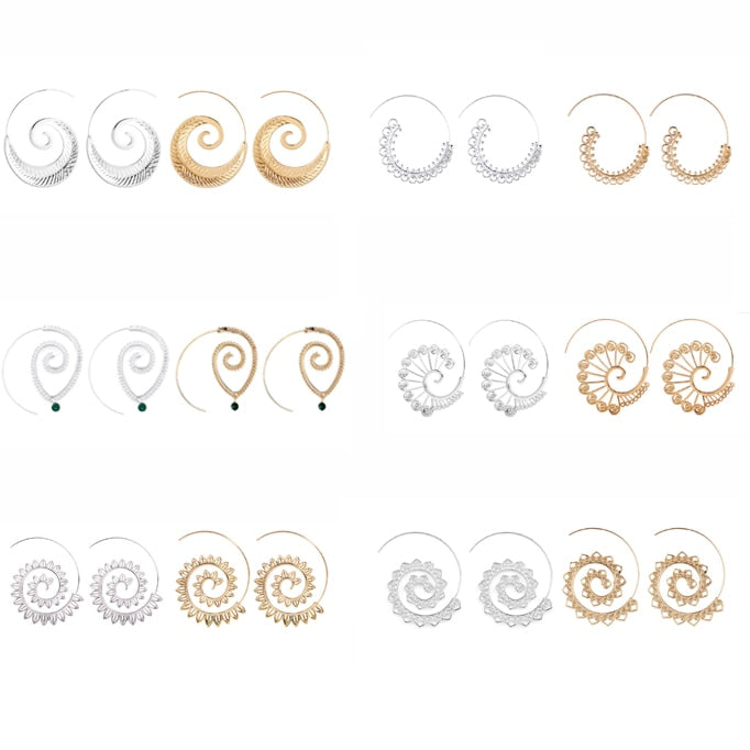 Boho Round Dangler Earrings - Top Boho