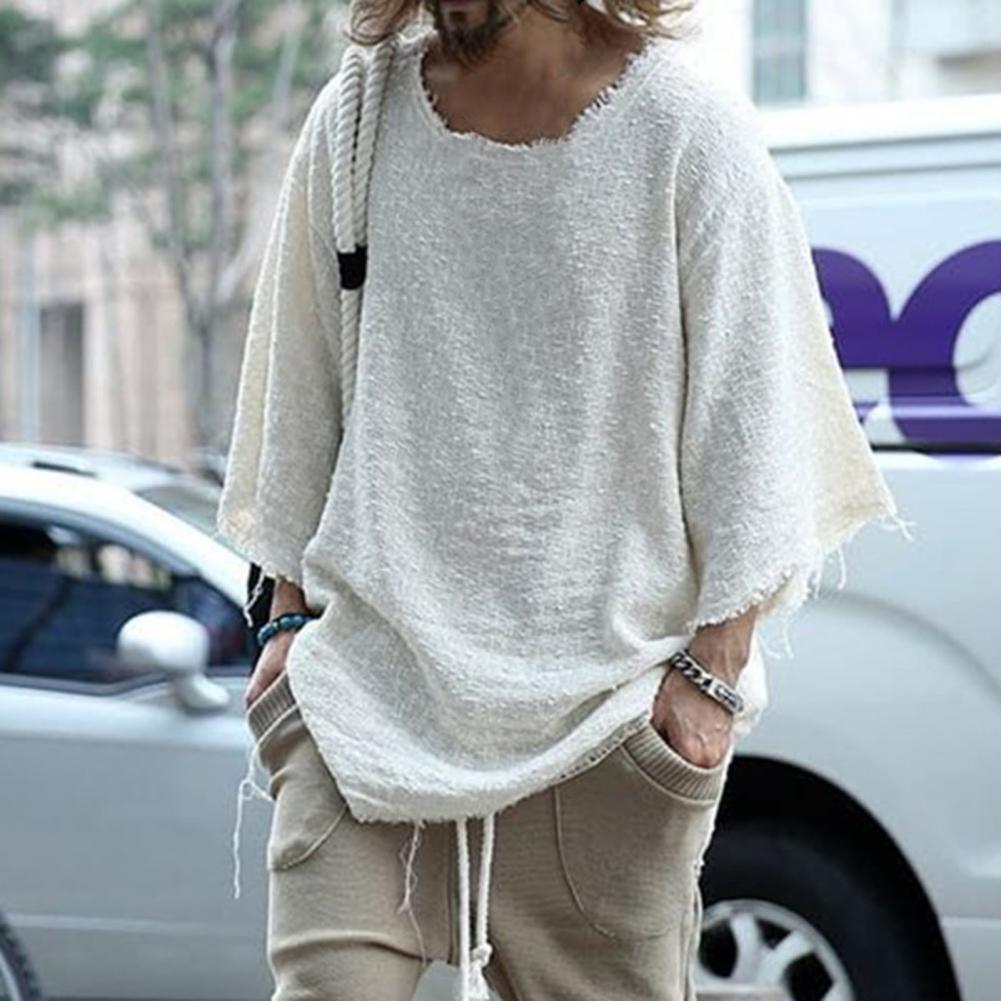 Boho Men Loose Shirt - Top Boho
