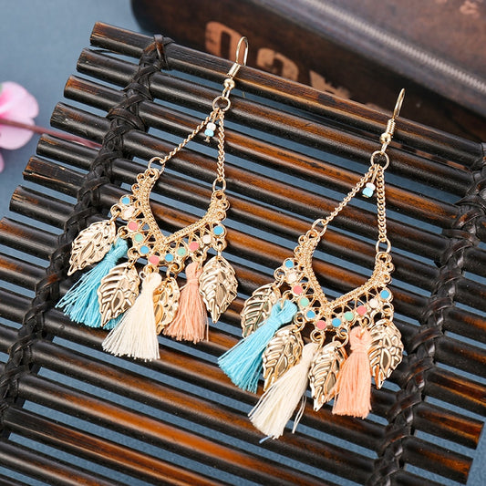 Colorful Boho Tassel Earrings - Top Boho