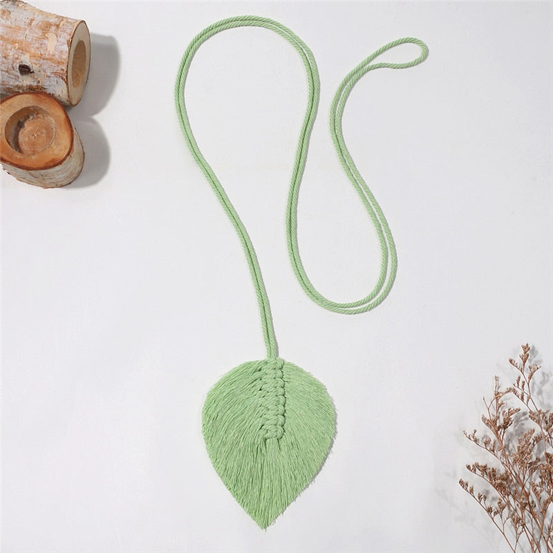 Boho Handmade Macrame Curtain Tieback