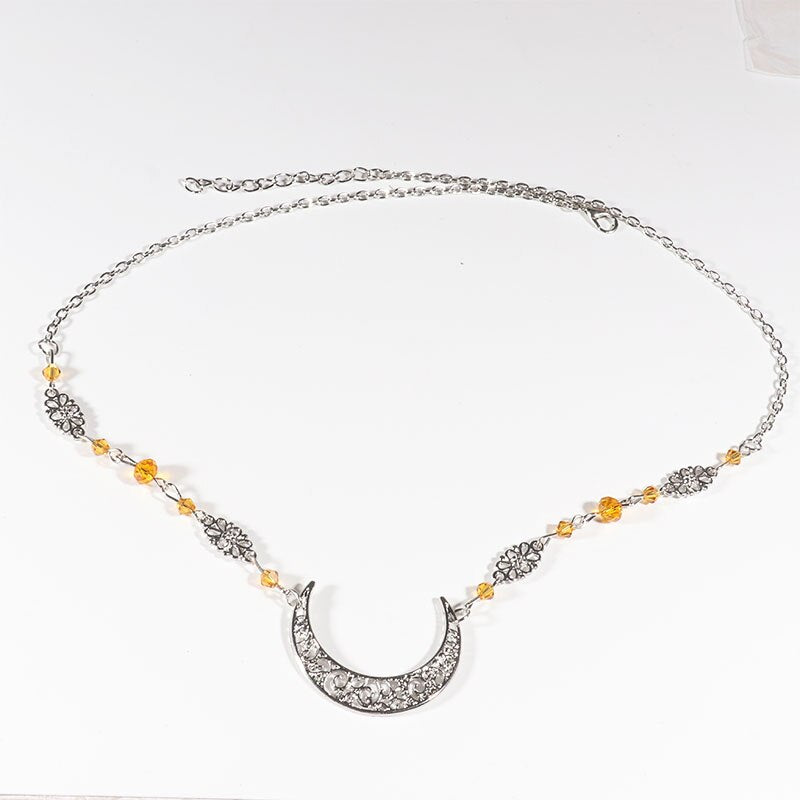 Moon Pattern Head Chain - Top Boho