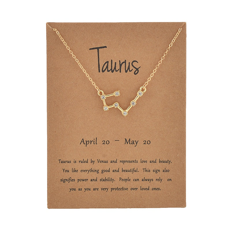 Boho Zodiac Sign Necklaces