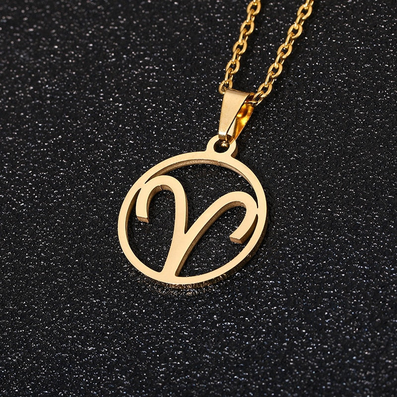 Stainless Steel Boho Star Sign Necklace