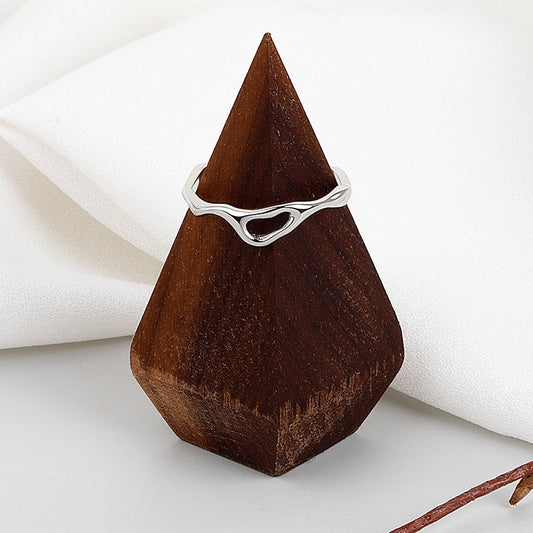 Irregular Geometric Boho Hollow Ring - Top Boho