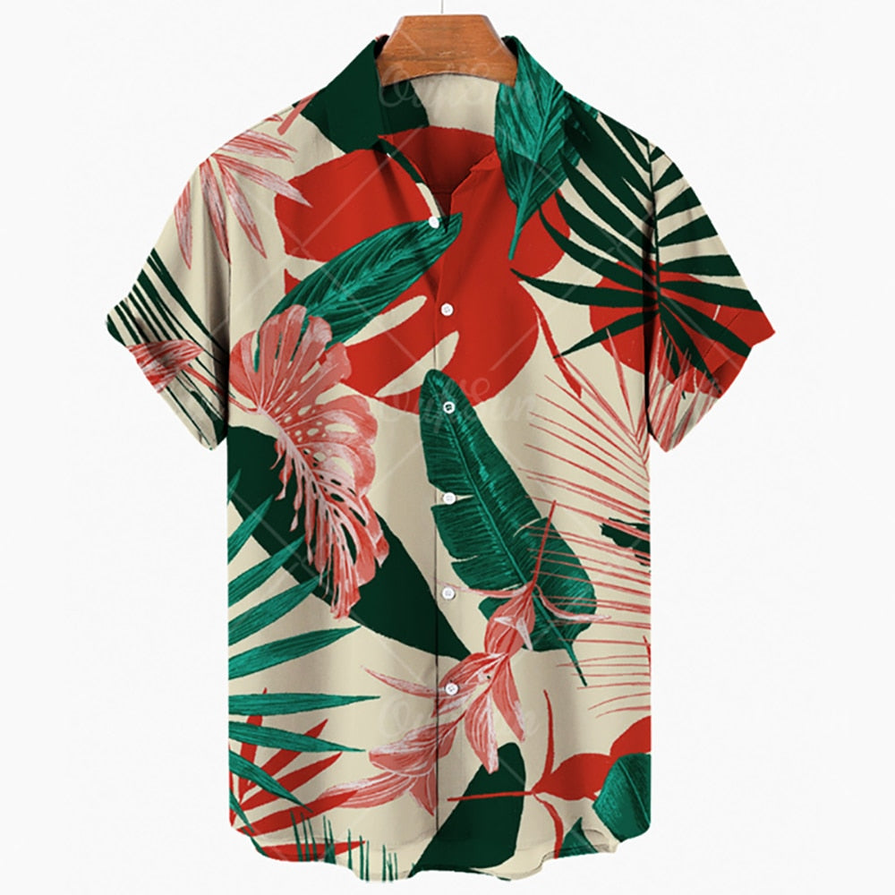 Boho Retro Hawaiian Shirt - Top Boho