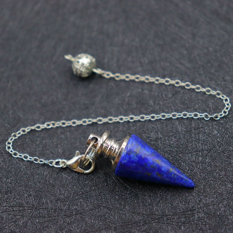 Natural Stones Pendulum Necklace
