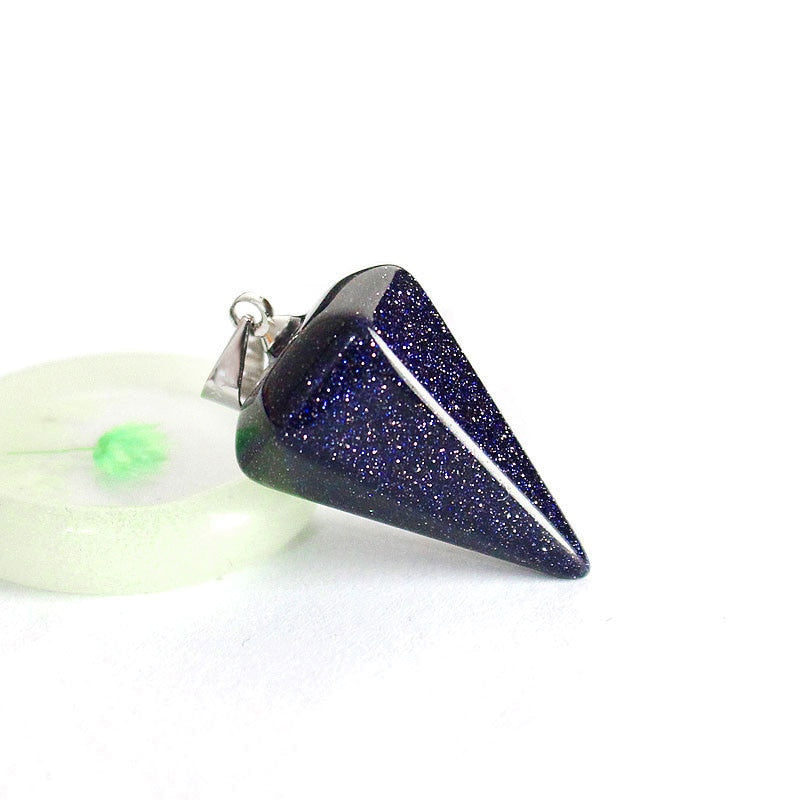 Natural Stones Pendulum Necklace