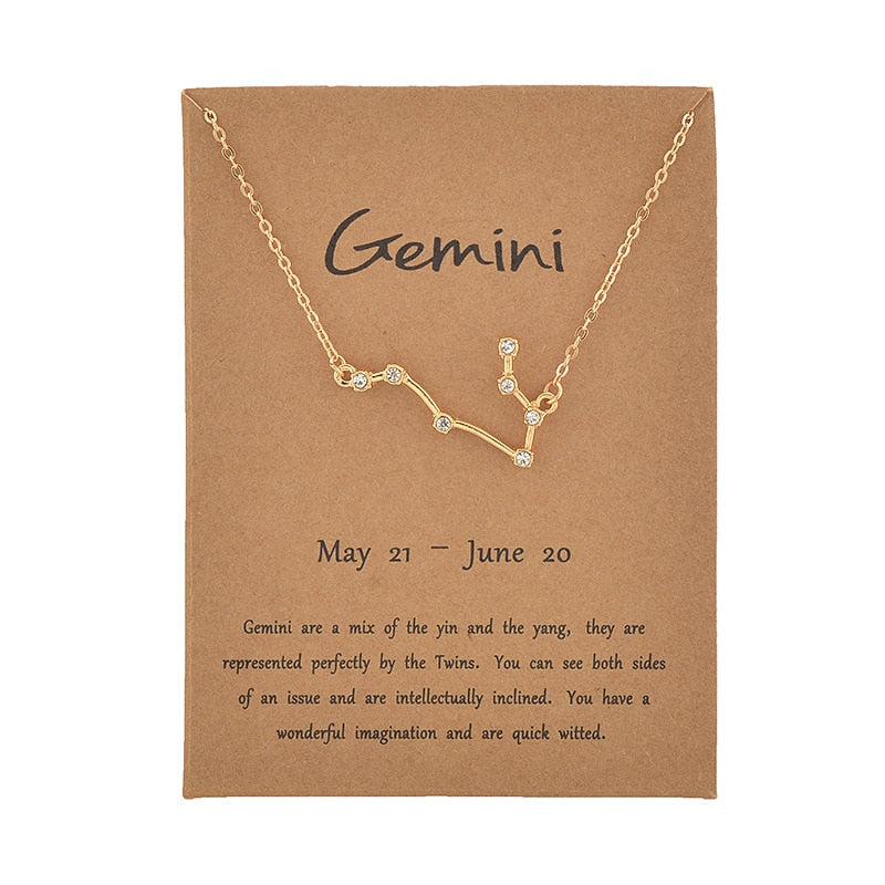 Boho Zodiac Sign Necklaces