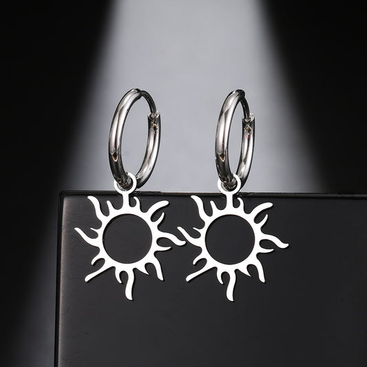 Boho Sun Hollow Out Earrings - Top Boho